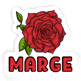 Marge Sticker Rose blossom Image