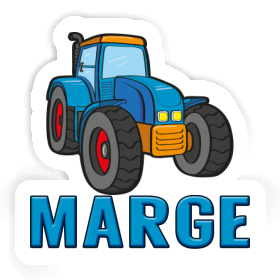 Autocollant Marge Tracteur Image