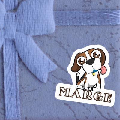 Marge Autocollant Beagle-Hund Image