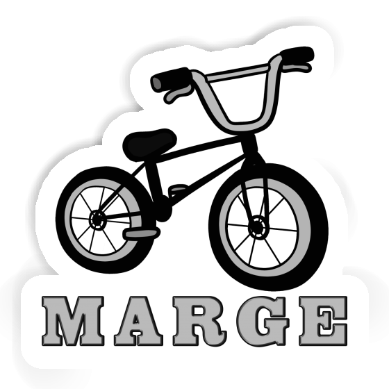 Sticker Marge BMX Laptop Image