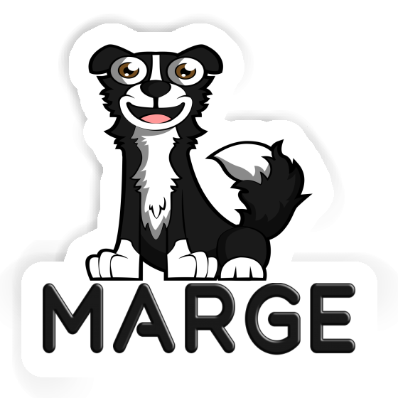 Marge Autocollant Border Collie Laptop Marge Autocollant Border Collie Laptop Image