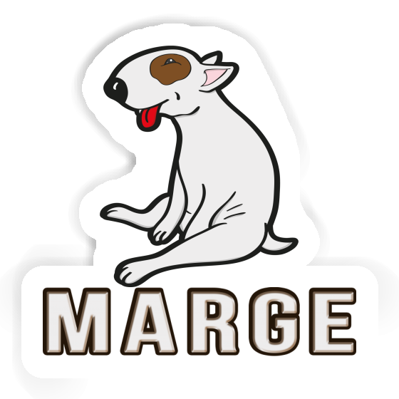 Autocollant Marge Chien Autocollant Marge Chien Image