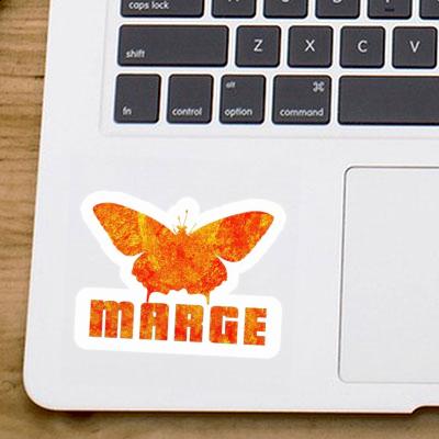 Autocollant Marge Papillon Notebook Autocollant Marge Papillon Gift package Image