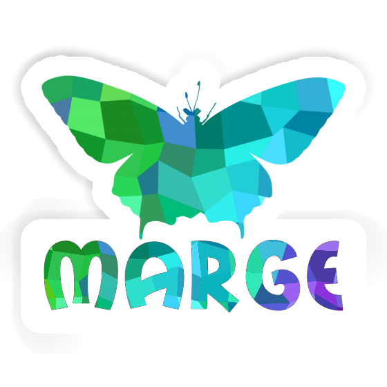 Aufkleber Marge Schmetterling Aufkleber Marge Schmetterling Image