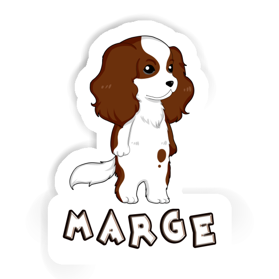 Cavalier King Charles Spaniel Autocollant Marge Notebook Image
