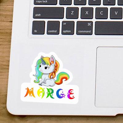 Sticker Einhorn Marge Laptop Sticker Einhorn Marge Laptop Image