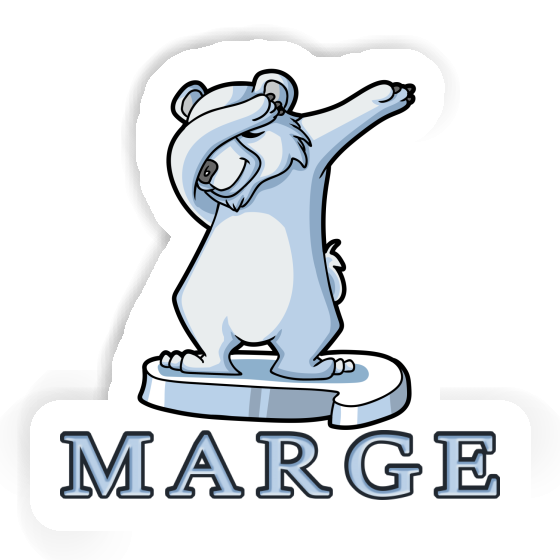 Sticker Marge Polar Bear Laptop Sticker Marge Polar Bear Laptop Image