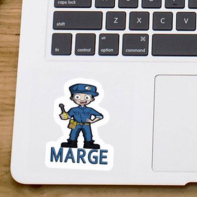 Sticker Electrician Marge Laptop Sticker Electrician Marge Laptop Image