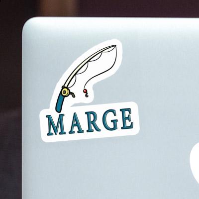 Fishing Rod Sticker Marge Notebook Fishing Rod Sticker Marge Notebook Image