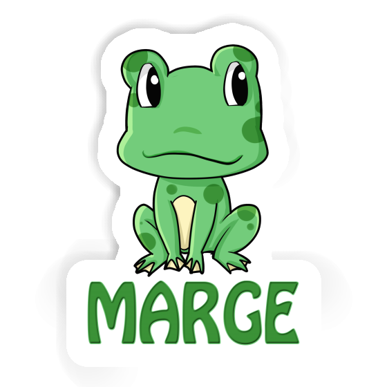 Frosch Aufkleber Marge Frosch Aufkleber Marge Image