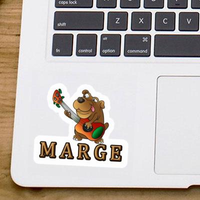 Marge Aufkleber Gitarrenhund Gift package Image