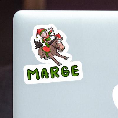 Marge Sticker Horse Notebook Marge Sticker Horse Gift package Image