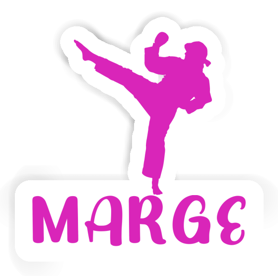 Sticker Karateka Marge Notebook Sticker Karateka Marge Notebook Image