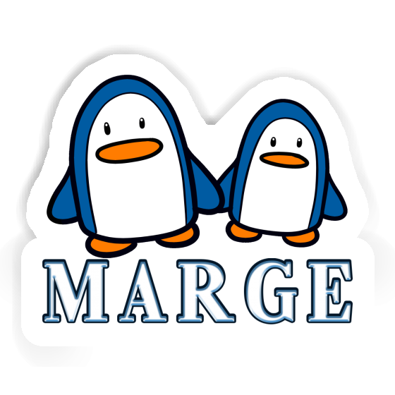 Penguin Sticker Marge Notebook Penguin Sticker Marge Notebook Image