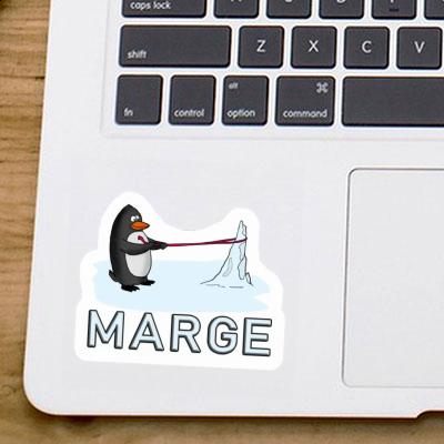 Pingouin Autocollant Marge Gift package Image