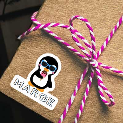 Sticker Marge Penguin Notebook Image
