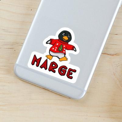 Autocollant Pingouin Marge Laptop Image
