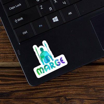 Sticker Ring gymnast Marge Notebook Sticker Ring gymnast Marge Notebook Image