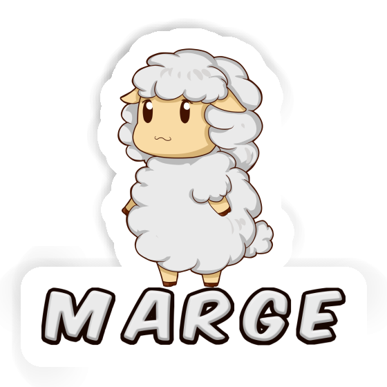 Sheep Sticker Marge Notebook Sheep Sticker Marge Gift package Image