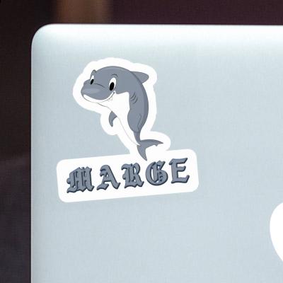 Sticker Marge Shark Notebook Sticker Marge Shark Gift package Image