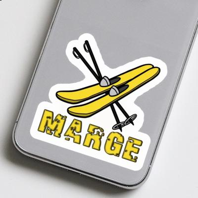Autocollant Ski Marge Laptop Autocollant Ski Marge Laptop Image