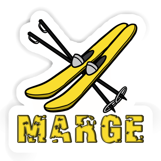Ski Sticker Marge Notebook Ski Sticker Marge Gift package Image