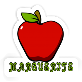 Aufkleber Apfel Marguerite Image