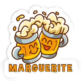 Autocollant Bière Marguerite Image