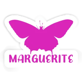 Sticker Marguerite Schmetterling Image