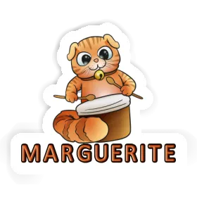 Marguerite Autocollant Chat-tambour Image