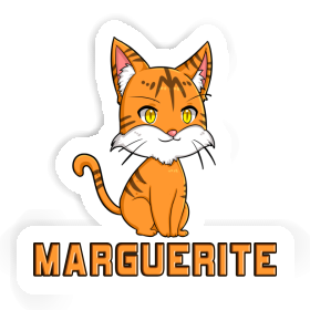 Marguerite Autocollant Chat Image