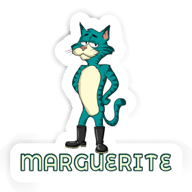 Marguerite Aufkleber Katze Image
