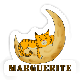 Katze Aufkleber Marguerite Image