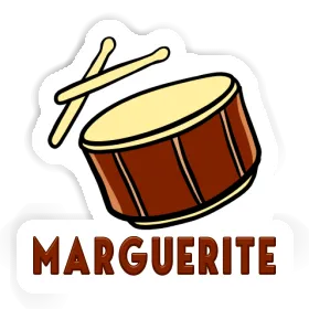Tambour Autocollant Marguerite Image