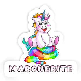 Sticker Baby-Unicorn Marguerite Image