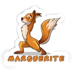 Autocollant Écureuil Marguerite Image