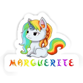 Sticker Unicorn Marguerite Image