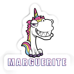 Autocollant Licorne grinçante Marguerite Image