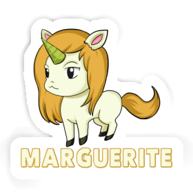Sticker Marguerite Unicorn Image