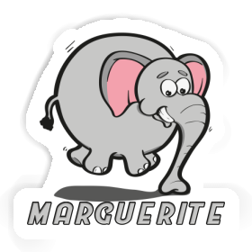 Marguerite Autocollant Éléphant Image