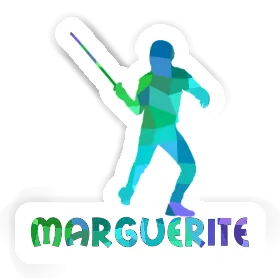 Autocollant Marguerite Escrimeur Image