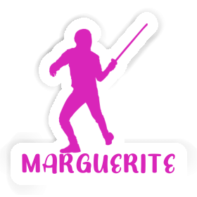 Autocollant Marguerite Escrimeur Image