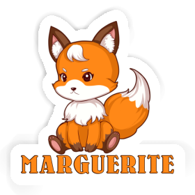 Fuchs Aufkleber Marguerite Image