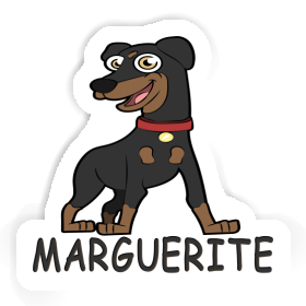 Marguerite Sticker Pinscher Image
