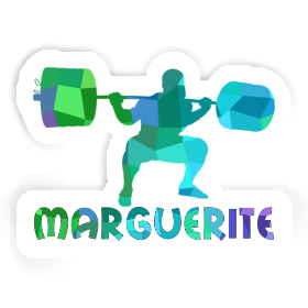 Marguerite Autocollant Haltérophilie Image