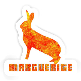 Marguerite Autocollant Lapin Image