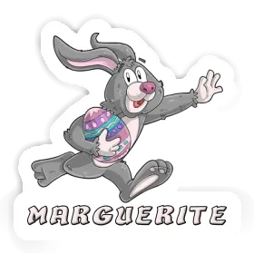 Autocollant Lapin de rugby Marguerite Image