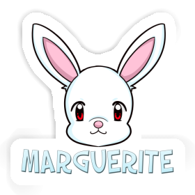 Tête de lièvre Autocollant Marguerite Image