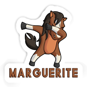 Marguerite Autocollant Cheval Image