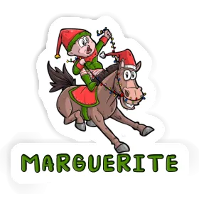 Autocollant Cavalier Marguerite Image